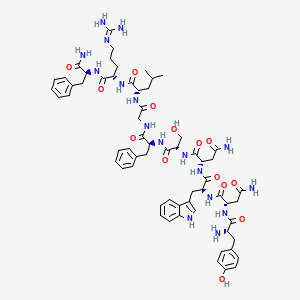 KissPeptin-10 molecular structure